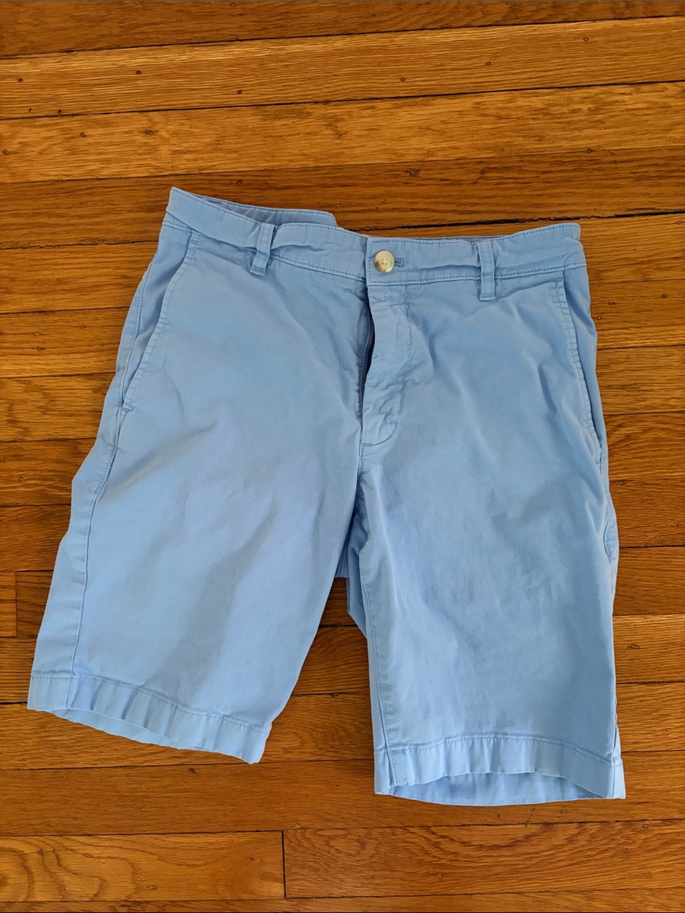 Jos. A. Bank Pale Blue Flat-Front Men’s Shorts